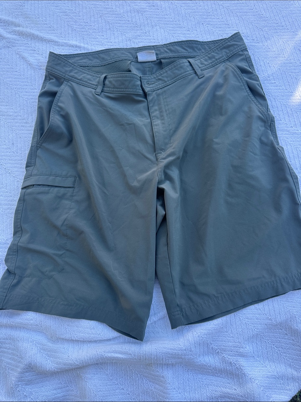 Columbia Men's Cargo Shorts - Slate Gray Blue